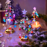 Crystal Christmas Tree LED Nightlight Christmas Present Arrangement