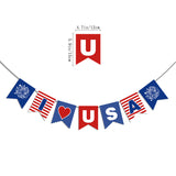 31Pcs Premium Patriotic Party Decorations Set-4th of July, Presidents Day, Flag Day Décor,Veterans Day