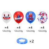 31Pcs Premium Patriotic Party Decorations Set-4th of July, Presidents Day, Flag Day Décor,Veterans Day