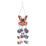 DIY Double-sided 5D Butterfly Diamond Art Wind Chimes and Crystal Kits for Spring Decor