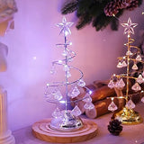 Crystal Christmas Tree LED Nightlight Christmas Present Arrangement