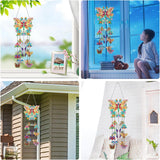 DIY Double-sided 5D Butterfly Diamond Art Wind Chimes and Crystal Kits for Spring Decor