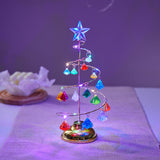 Crystal Christmas Tree LED Nightlight Christmas Present Arrangement