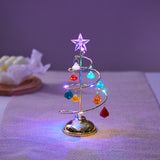 Crystal Christmas Tree LED Nightlight Christmas Present Arrangement