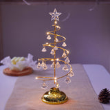 Crystal Christmas Tree LED Nightlight Christmas Present Arrangement