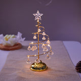 Crystal Christmas Tree LED Nightlight Christmas Present Arrangement